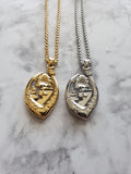 Guam Seal GANCHO (Hook) Pendant and Necklace
