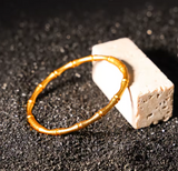 Bamboo Bangle Slender with Clasp