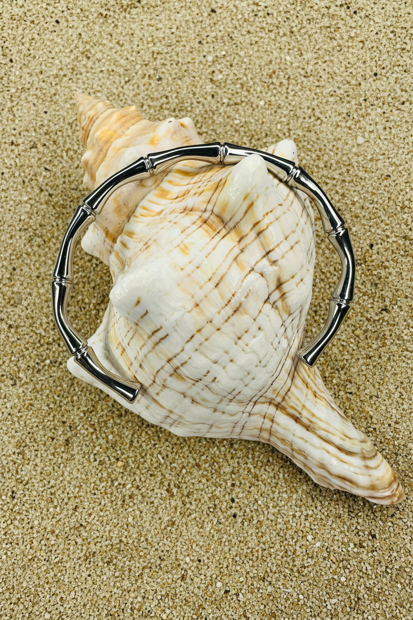 Bamboo Slender Cuff Bracelet