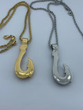 Tribal Hook Pendant and Necklace
