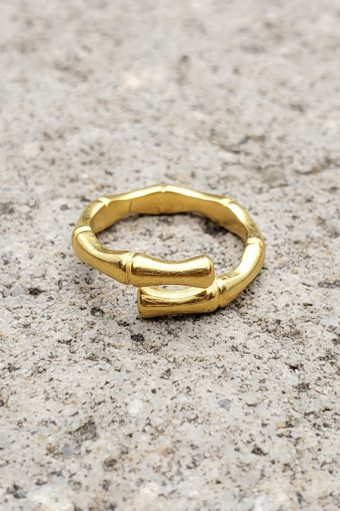 Bamboo Twisted Ring