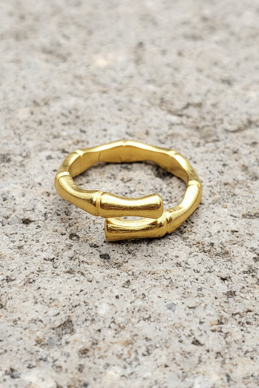 Bamboo Twisted Ring