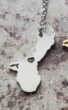Guam Island Pendant and Necklace