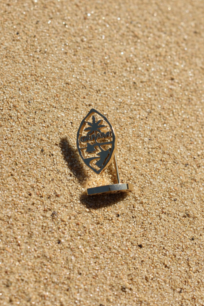 Guam Seal Earring Studs