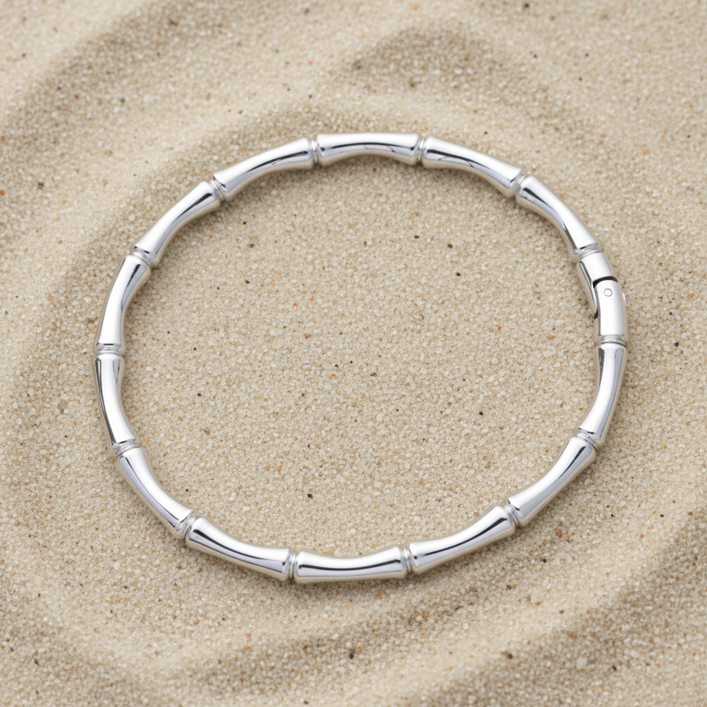 Bamboo Slender with Clasp Bracelet