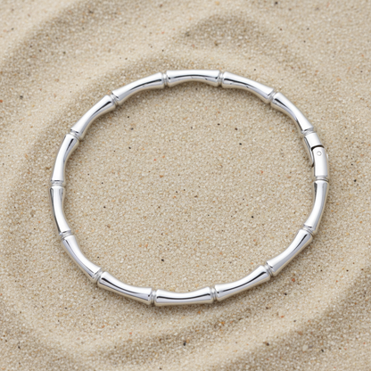 Bamboo Slender with Clasp Bracelet