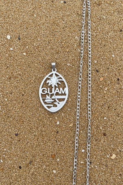 Guam Seal Heritage Pendant & Chain
