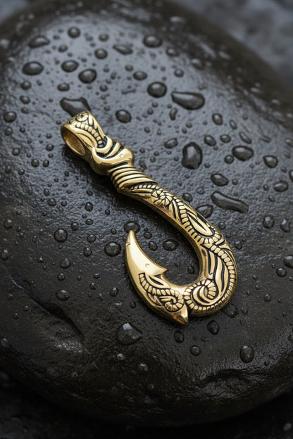 Tribal Hook Pendant & Chain