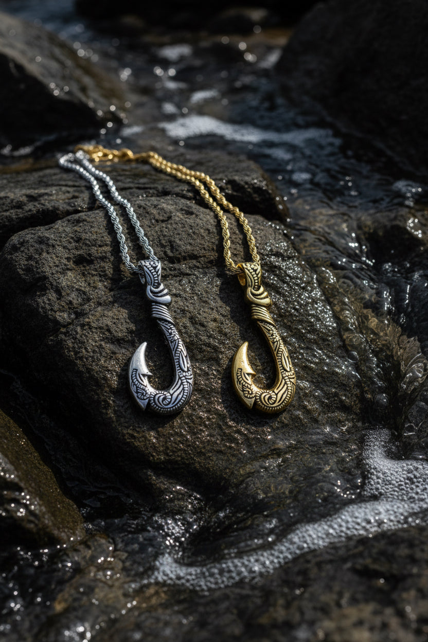 Tribal Hook Pendant & Chain