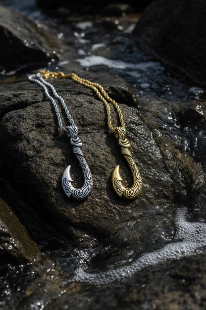 Tribal Hook Pendant & Chain