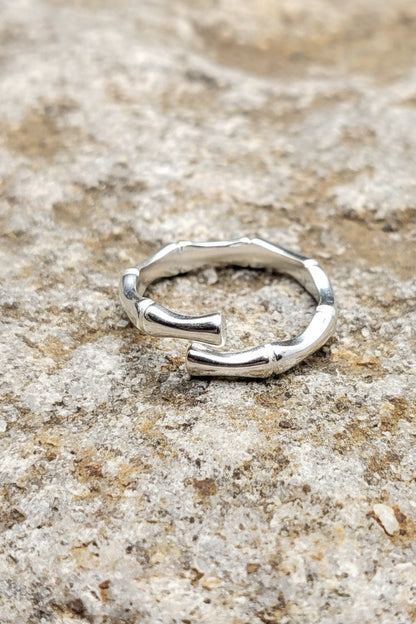 Bamboo Twisted Ring