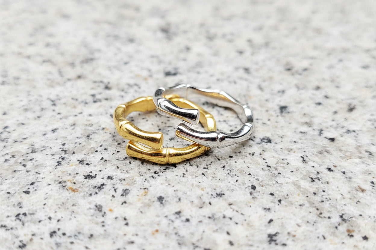 Bamboo Twisted Ring