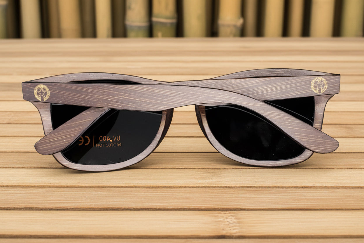 CNMI Seal Bamboo SUNGLASSES & CASE