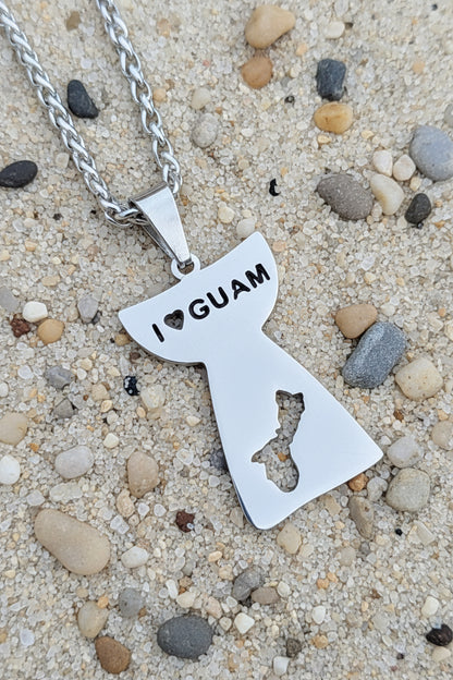 Latte Stone Pendant & Chain